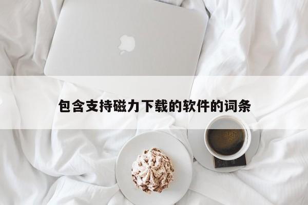 包含支持磁力下载的软件的词条