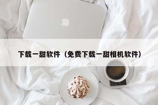 下载一甜软件（免费下载一甜相机软件）