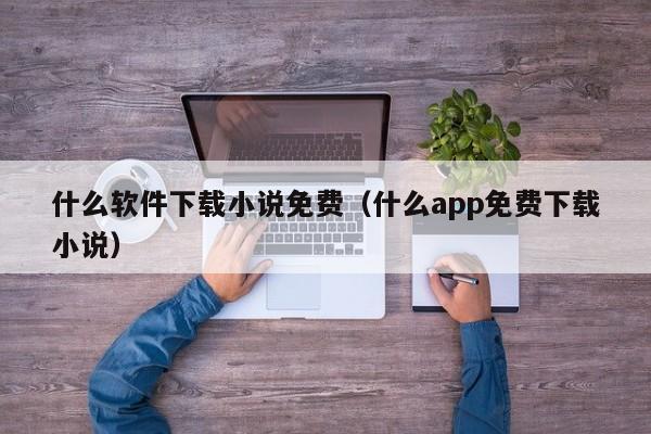什么软件下载小说免费（什么app免费下载小说）