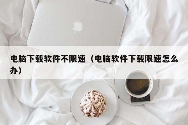 电脑下载软件不限速（电脑软件下载限速怎么办）