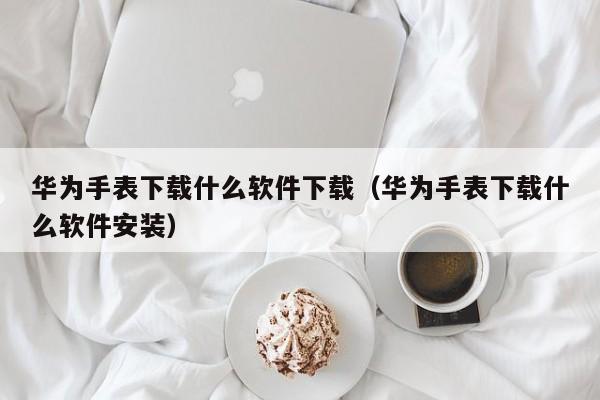 华为手表下载什么软件下载（华为手表下载什么软件安装）